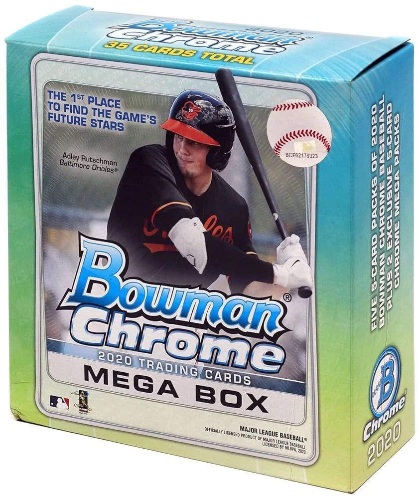 2020 Bowman Chrome Baseball Mega Box