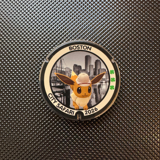 Boston City Safari 2026 Pin