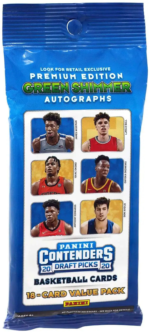 2020-21 Panini Contenders Draft Picks Basketball Fat Pack