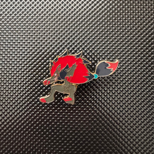 Zoroark Shining Legends Collection Pin