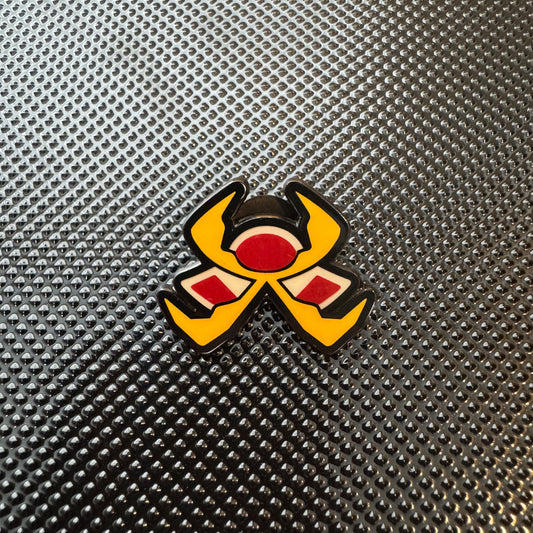 Motostoke Gym Fire Badge Pin