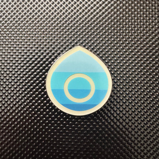Hulbury Gym Water Badge Pin