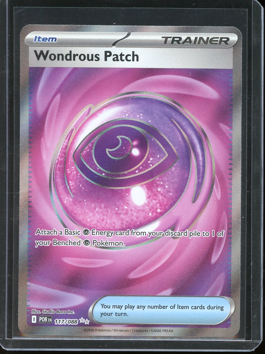 Wondrous Patch Pokemon Card (Perfect Order 117/088) Full Art